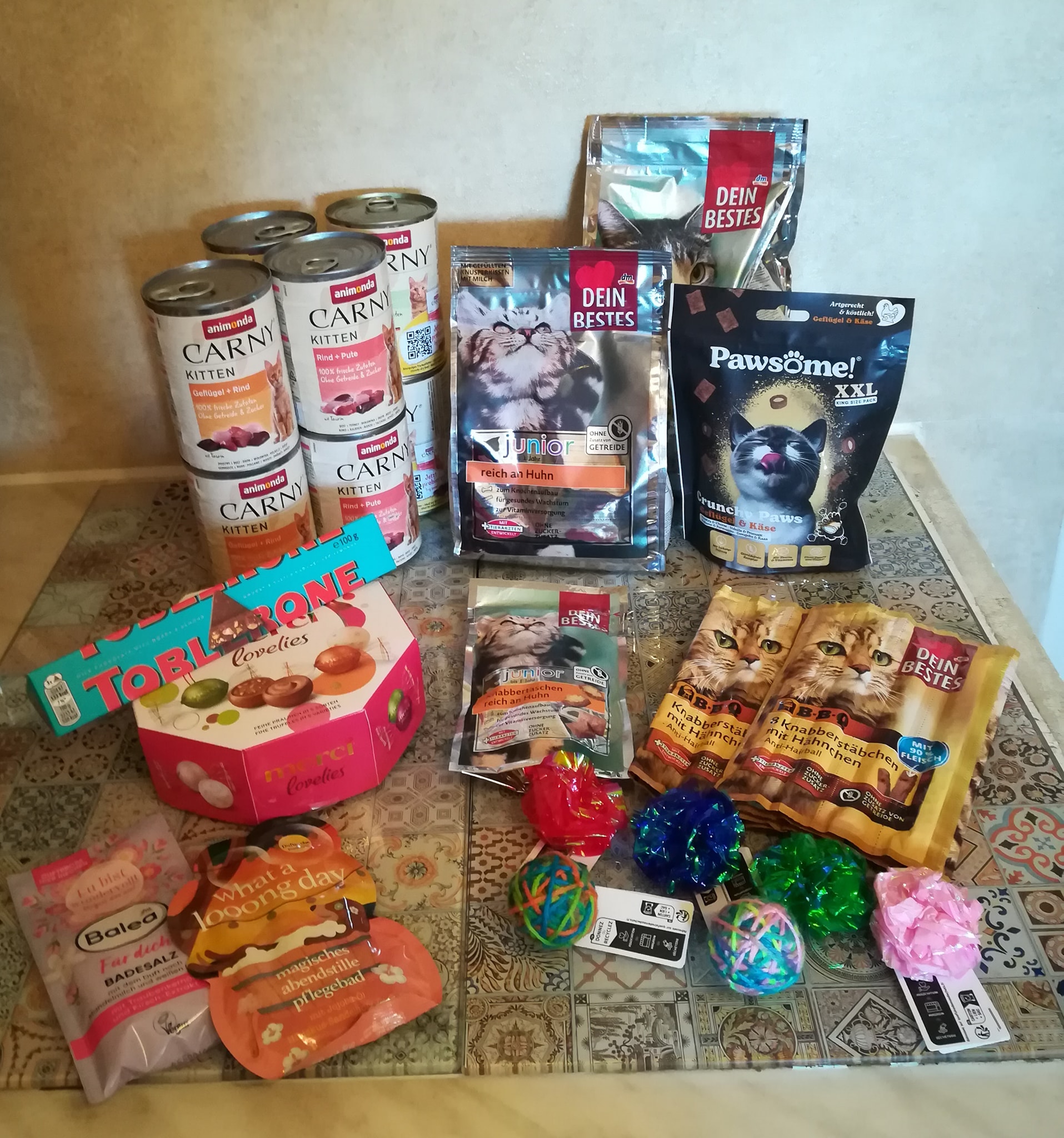 So viel Futter die hungrigen Mäulchen